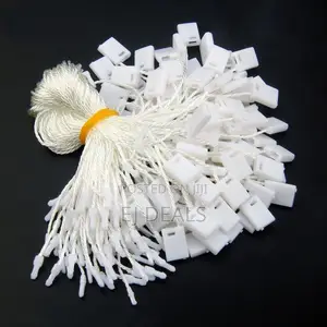 Garment Label Hanging Strings, 17cm, 1000pcs