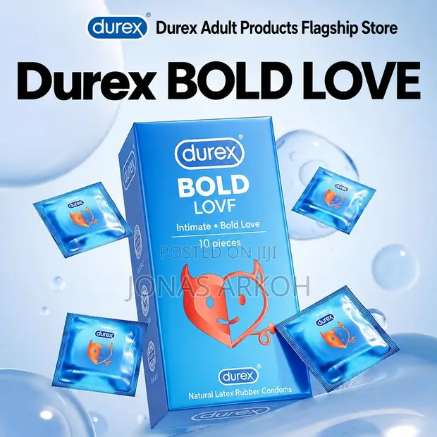 Durex Bold Love Condoms - 10 Pieces - 1