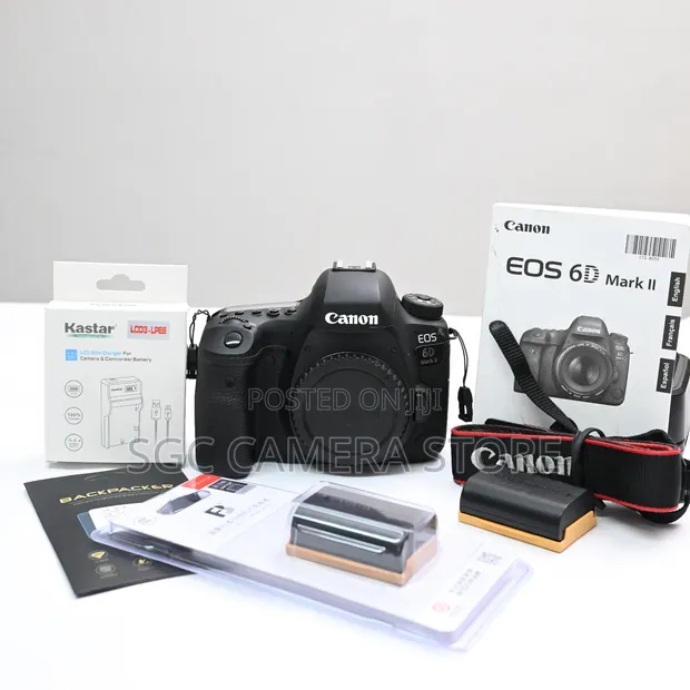 Canon EOS 6D Mark II with 8-Month Warranty - 1
