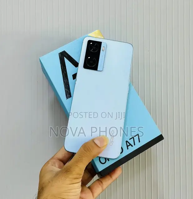 New Oppo A77 128GB Black - 1