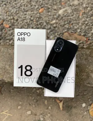 New Oppo A18 64GB Black
