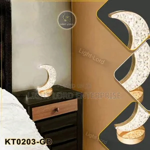 Half Side Moon Rechargeable Desk Lamp