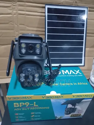 V380max Dual Lens 4G Solar PTZ Camera