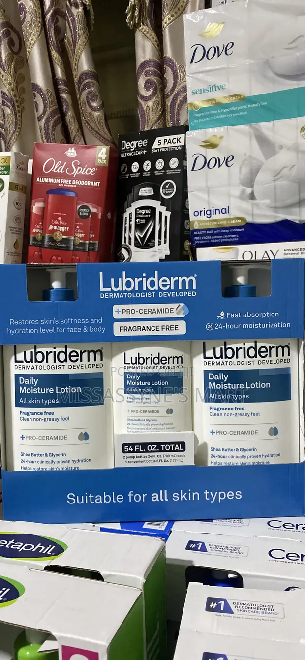 Lubriderm Daily Moisture Lotion 3-Pack - 1