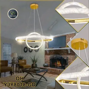 YJJQ8081 LED 2-in-1 Hanging Light