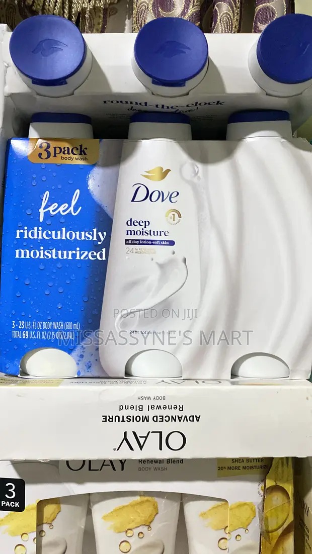 Dove Deep Moisture Body Wash 3-Pack - 1