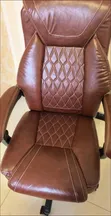 Royal Comfort Brown Microfiber Leather Office Chair - 3