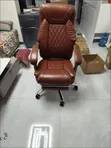 Royal Comfort Brown Microfiber Leather Office Chair - 4