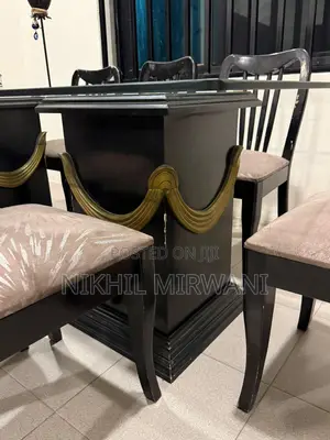 Dining Table Set with 8 Chairs