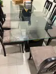 Dining Table Set with 8 Chairs - 2