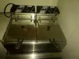 DOM 12L Commercial Double Electric Deep Fryer - 1