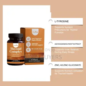 Thyroid Complex Supplements with Ashwagandha & Bladderwrack