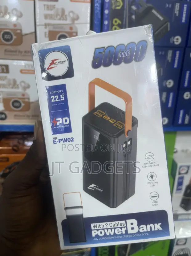 Edge 50,000mAh Power Bank (E-PW02) - 1
