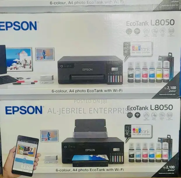 Epson L8050 A4 WiFi Photo Printer - 1