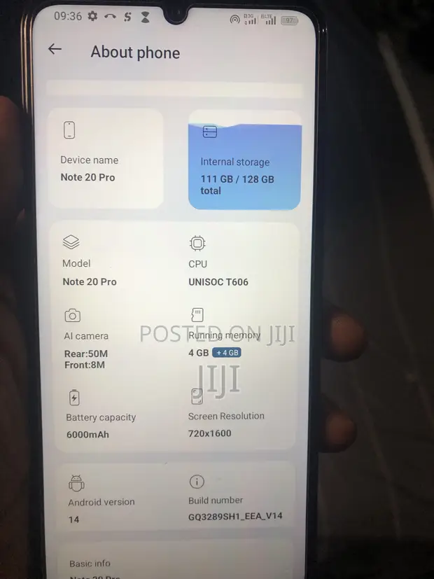 Ulefone Note 16 Pro 128GB Black - 1