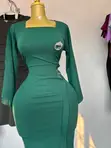 Brand New Corporate Dress - Multicolor - 4