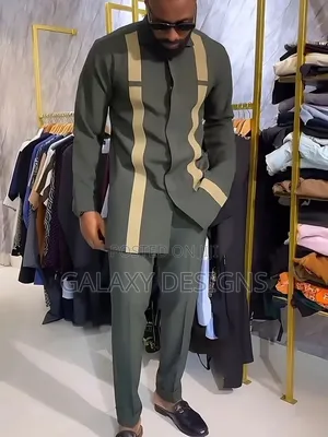 A&D Men's Kaftan Outfit - Brand New