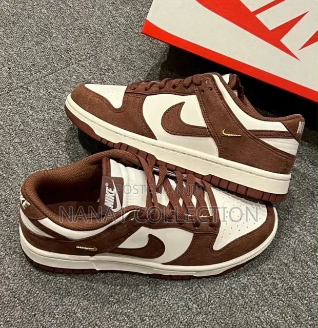 Nike Dunk Next Nature Low Red/Sepia Brown Sneakers - 1