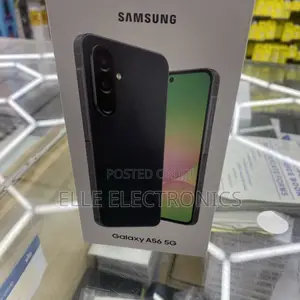 New Samsung Galaxy A56 256GB Black