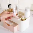Multifunctional Cosmetic Storage Organizer Box with Drawer - 4
