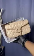 Ladies Coach Shoulder/Crossbody Bag - Pink Faux Leather - 1