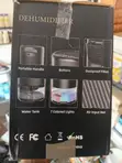 Portable 360° Airflow Mini Dehumidifier with 7-Color LED - 3