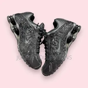 Nike Air Shox OG Metallic Black Cream Grey