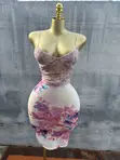 Flower Themed Skirt and Top Set - 1
