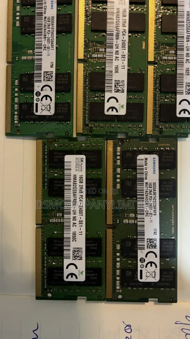 16GB DDR4 SODIMM Laptop RAM (PC4-2400T) - 1