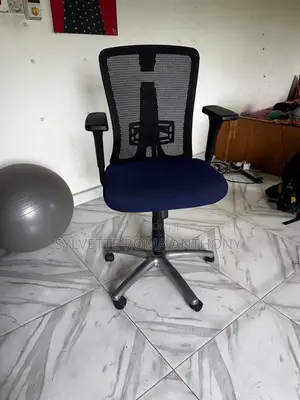 Height Adjustable Office Chair with Wheels