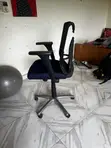 Height Adjustable Office Chair with Wheels - 2