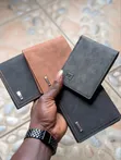 Customizable Genuine Leather Wallet - 1