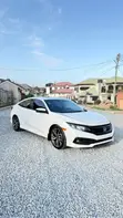 Honda Civic EX Sedan 2020 White - 1