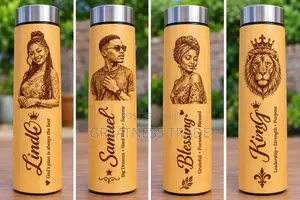 Customised Bamboo Water Bottle
