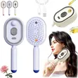 Electric 3-in-1 Spray Massage Hair Brush - 1