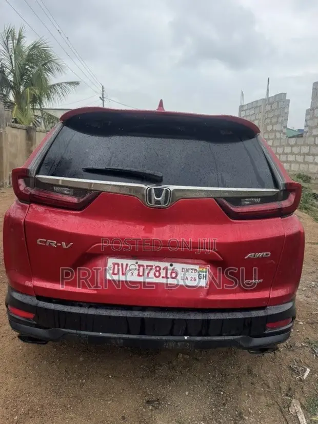 Honda CR-V EX-L 2021 Burgundy - 1