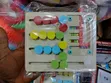 Wooden Logic Game - Natural Wood Disc Pattern Matcher - 1