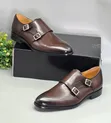 Quality Coffee Brown Leather Loafers - 1