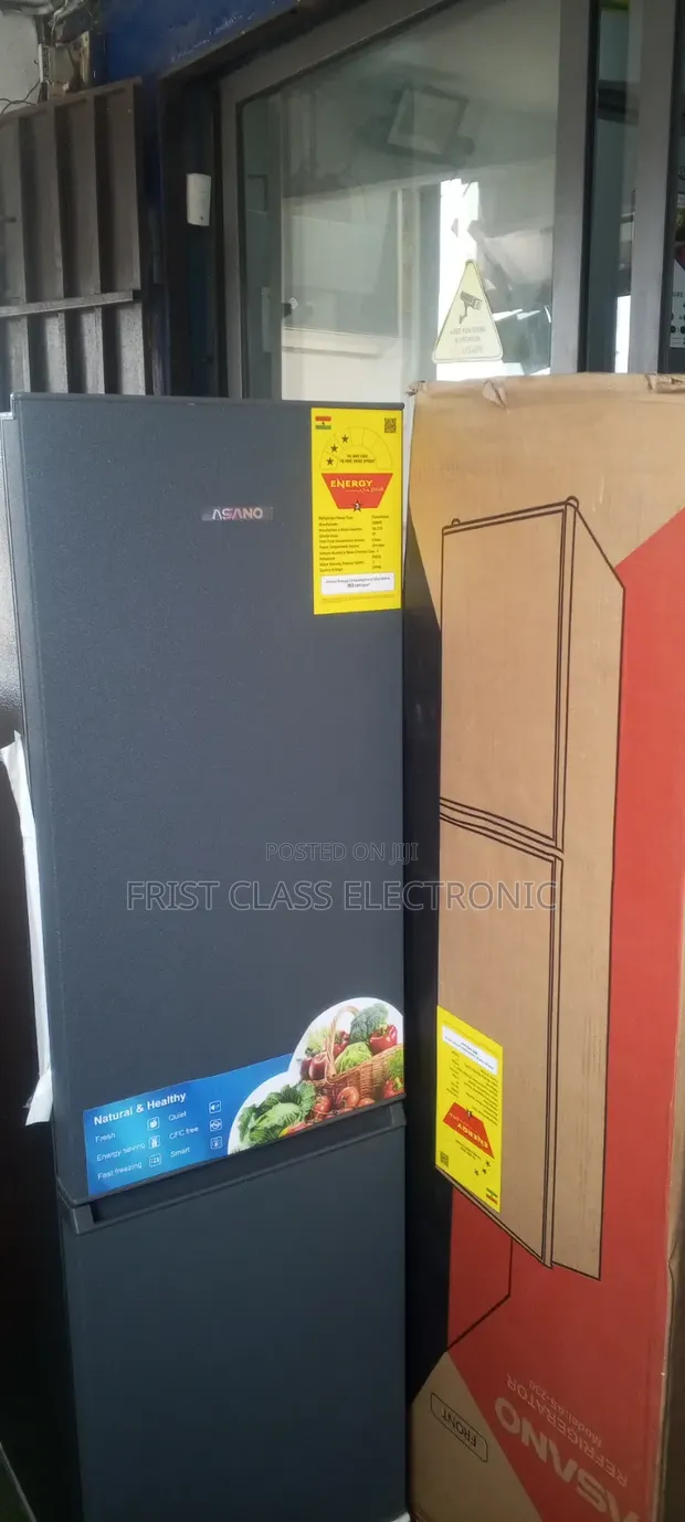 Asano 244L Fridge with Freezer - Low Noise - 1