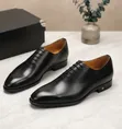 Black Wholecut Shoes - 2