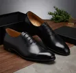 Black Wholecut Shoes - 3