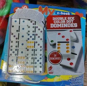 Double Six Color Dot Dominoes