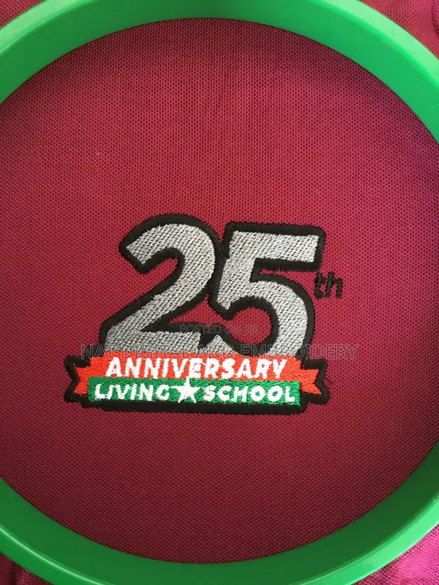 School Crest Embroidery Services - 1