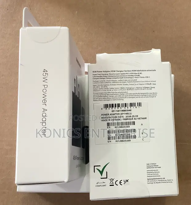 Samsung 45W USB-C Power Adapter - 1