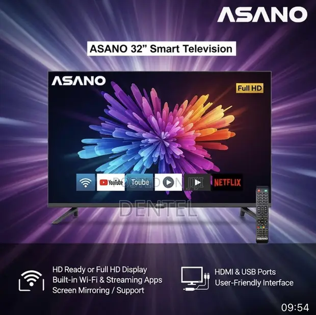 Asano Smart TV - 32" to 75" - 1
