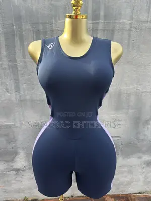 Dark Blue Sleeveless Wetsuit