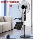 Solar and Rechargeable Standing Fan - 4