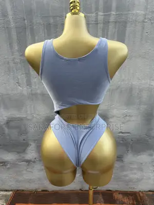 Stylish Baby Blue Body Suit