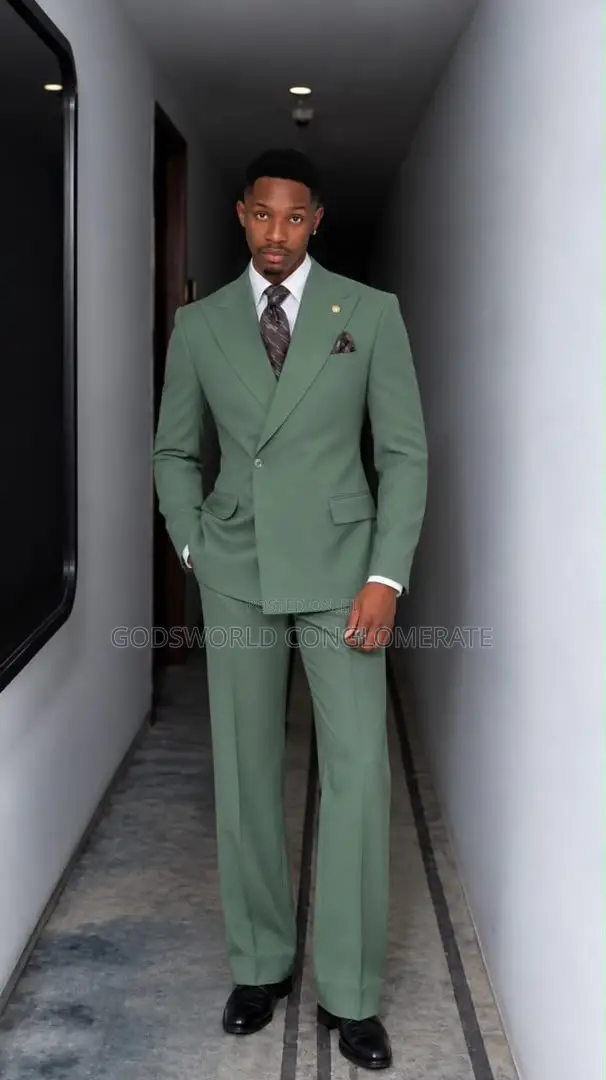Turkish Cut Lapel Two Piece Suit - 1