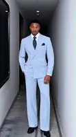 Turkish Cut Lapel Two Piece Suit - 3